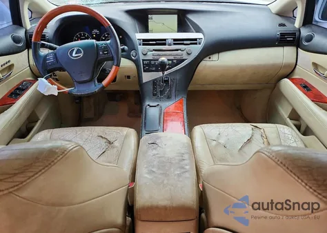 2010 Lexus Rx 350 из США, поврежденный, VIN 2T2BK1BA3AC032636